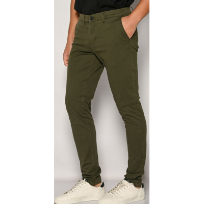 Camaro Παντελόνι Chino Ανδρικό Λαδί Slim 24524-451-451  61101