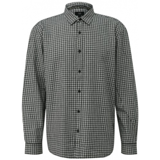 QS by S.Oliver  Regular fit striped Oxford shirt 2171885 - 99n0