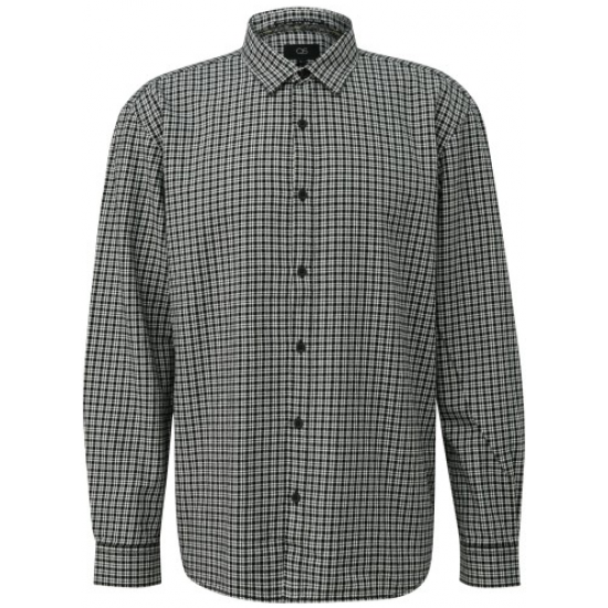 QS by S.Oliver  Regular fit striped Oxford shirt 2171885 - 99n0