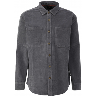 QS by S.Oliver  Regular fit striped  shirt Κοτλέ Πουκάμισο   2172008 - 9839