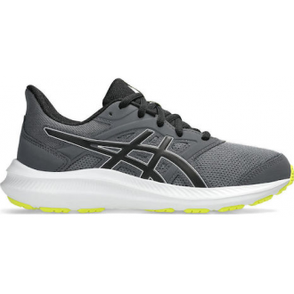 ASICS Jolt 4 Gs Kids Sports Shoes Running with Laces Black 1014a300 - 020 carrier grey-black
