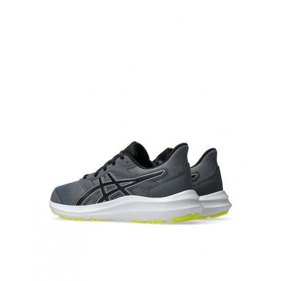 ASICS Jolt 4 Gs Kids Sports Shoes Running with Laces Black 1014a300 - 020 carrier grey-black ASICS Jolt 4 Gs Kids Sports Shoes Running with Laces Black 1014a300 - 020 carrier grey-black