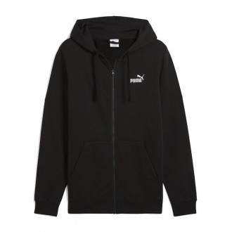 Puma Φούτερ με Κουκούλα Μαύρο 682586 - 01 Puma Φούτερ με Κουκούλα Μαύρο 682586 - 01