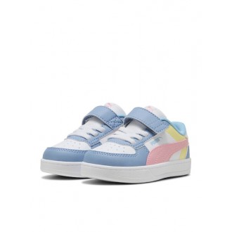 Puma Caven 2.0 Block Ac+ Inf Παιδικά Sneakers με Σκρατς Γαλάζια 394463-18