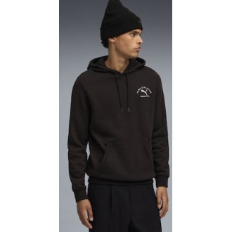 Puma Graphic Sweatshirt with Hood Black 688221 - 01