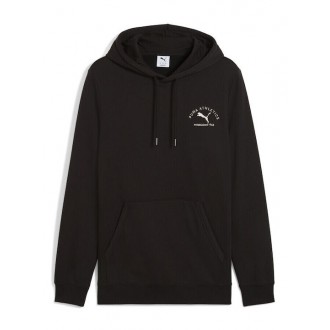 Puma Graphic Sweatshirt with Hood Black 688221 - 01 Puma Graphic Sweatshirt with Hood Black 688221 - 01