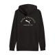 Puma Graphic Sweatshirt with Hood Black 688221 - 01 Puma Graphic Sweatshirt with Hood Black 688221 - 01