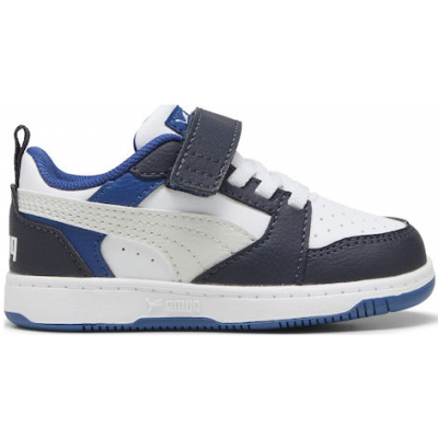 Puma JR INF Rebound V6 Lo Παιδικά Sneakers Navy Μπλε  397420 - 28