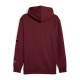 Puma Logo Sweatshirt with Hood Burgundy 688180 - 96 Puma Logo Sweatshirt with Hood Burgundy 688180 - 96
