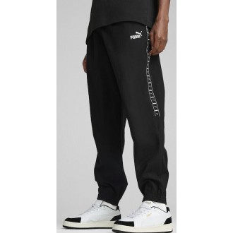 Puma Tape Παντελόνι Φόρμας Γυαλιστερό Black 684681 - 01