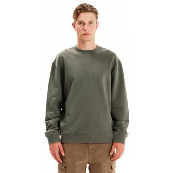 Emerson Φούτερ χωρις Κουκούλα 252.EM20.97 olive green Emerson Φούτερ χωρις Κουκούλα 252.EM20.97 olive green