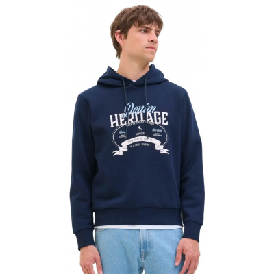 JJ REBEL by Jack & Jones JREBLASSE SWEAT HOOD 12279395-SKY CAPTAIN Blue JJ REBEL by Jack & Jones JREBLASSE SWEAT HOOD 12279395-SKY CAPTAIN Blue