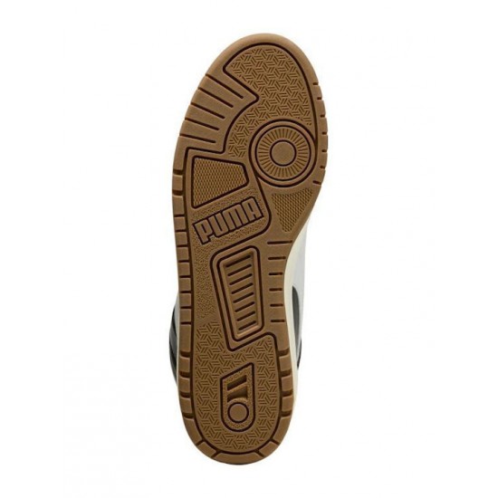 Puma Shuffle Ανδρικά Μποτάκια Λευκά 402598-06