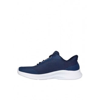 Skechers Mesh Lace Up Ανδρικά Sneakers Navy Μπλε 233183-NVY Skechers Mesh Lace Up Ανδρικά Sneakers Navy Μπλε 233183-NVY