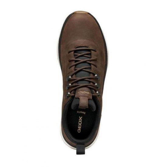 Geox Spherica Actif Ανδρικά Ανατομικά Sneakers Καφέ U56HMA00045C6006 Geox Spherica Actif Ανδρικά Ανατομικά Sneakers Καφέ U56HMA00045C6006