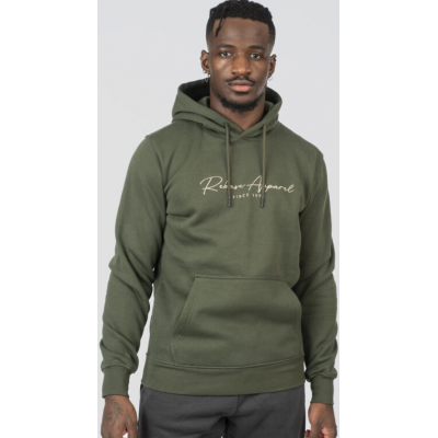 Rebase Hoodie with Dense Embroidery Brushed Fleece 252rtop - 1042 pine Rebase Hoodie with Dense Embroidery Brushed Fleece 252rtop - 1042 pine