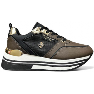 Βeverly Hills Polo ClubΓυναικεία Sneakers Καφέ BHW523305-0499
