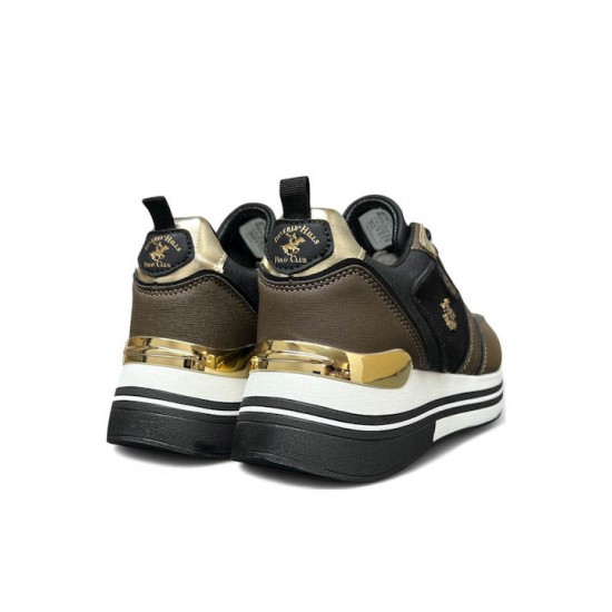 Βeverly Hills Polo ClubΓυναικεία Sneakers Καφέ BHW523305-0499 Βeverly Hills Polo ClubΓυναικεία Sneakers Καφέ BHW523305-0499