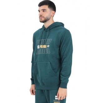 Puma Essentials Φούτερ Πράσινο 688190-75 Puma Essentials Φούτερ Πράσινο 688190-75