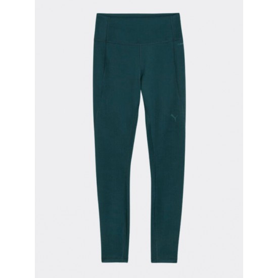 Puma High-waist Tights Γυναικείο Κολάν Πράσινο 527452 - 75 Puma High-waist Tights Γυναικείο Κολάν Πράσινο 527452 - 75