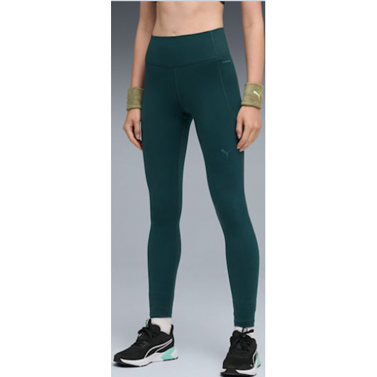 Puma High-waist Tights Γυναικείο Κολάν Πράσινο 527452 - 75 Puma High-waist Tights Γυναικείο Κολάν Πράσινο 527452 - 75