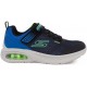 Skechers Παιδικά Sneakers με Σκρατς Μαύρα 404105L-BBLM Skechers Παιδικά Sneakers με Σκρατς Μαύρα 404105L-BBLM
