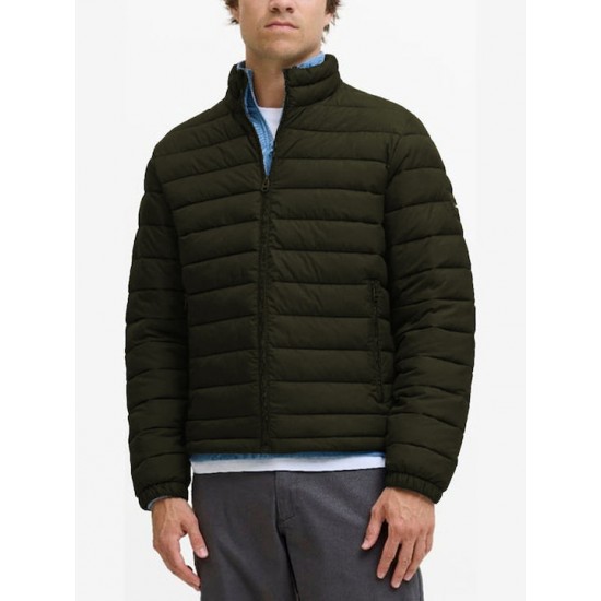 JJ Rebel by Jack & Jones Μπουφάν Χακί 12279175 - forest night JJ Rebel by Jack & Jones Μπουφάν Χακί 12279175 - forest night