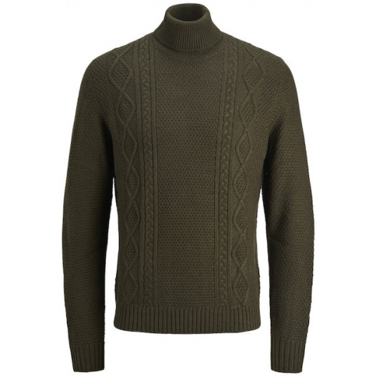 JJ Rebel by Jack & Jones Πουλόβερ Μακρυμάνικο 12279467 - forest night JJ Rebel by Jack & Jones Πουλόβερ Μακρυμάνικο 12279467 - forest night