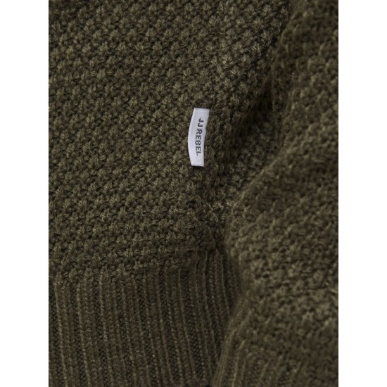 JJ Rebel by Jack & Jones Πουλόβερ Μακρυμάνικο 12279467 - forest night JJ Rebel by Jack & Jones Πουλόβερ Μακρυμάνικο 12279467 - forest night