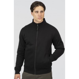 Rebase Full-Zip with Stand-up Collar Brushed Fleece 252rtop - 1061 pure black Rebase Full-Zip with Stand-up Collar Brushed Fleece 252rtop - 1061 pure black