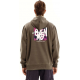 Emerson Φούτερ Fleece με Κουκούλα 252.em20.40 dusty olive Emerson Φούτερ Fleece με Κουκούλα 252.em20.40 dusty olive