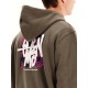 Emerson Φούτερ Fleece με Κουκούλα 252.em20.40 dusty olive Emerson Φούτερ Fleece με Κουκούλα 252.em20.40 dusty olive