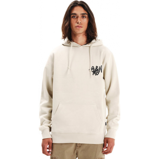 Emerson Φούτερ Fleece με Κουκούλα Γκρι 252.em20.09 clay grey Emerson Φούτερ Fleece με Κουκούλα Γκρι 252.em20.09 clay grey
