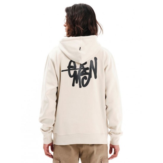 Emerson Φούτερ Fleece με Κουκούλα Γκρι 252.em20.09 clay grey Emerson Φούτερ Fleece με Κουκούλα Γκρι 252.em20.09 clay grey