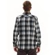 Emerson Long-sleeved Flannel Shirt Checked 252.em60.80 ice blue-black Emerson Long-sleeved Flannel Shirt Checked 252.em60.80 ice blue-black