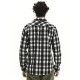 Emerson Long-sleeved Flannel Shirt Checked 252.em60.80 black-white Emerson Long-sleeved Flannel Shirt Checked 252.em60.80 black-white