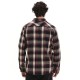 Emerson Long-sleeved Flannel Shirt Checked Plaid 252.em60.80 wine- black Emerson Long-sleeved Flannel Shirt Checked Plaid 252.em60.80 wine- black
