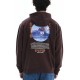 Emerson Sweatshirt Fleece with Hood 252.em20.27 D brown Emerson Sweatshirt Fleece with Hood 252.em20.27 D brown