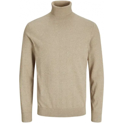 ​​JJ Rebel by Jack & Jones  Ανδρική Μπλούζα Πλεκτή 12268345-Crockery