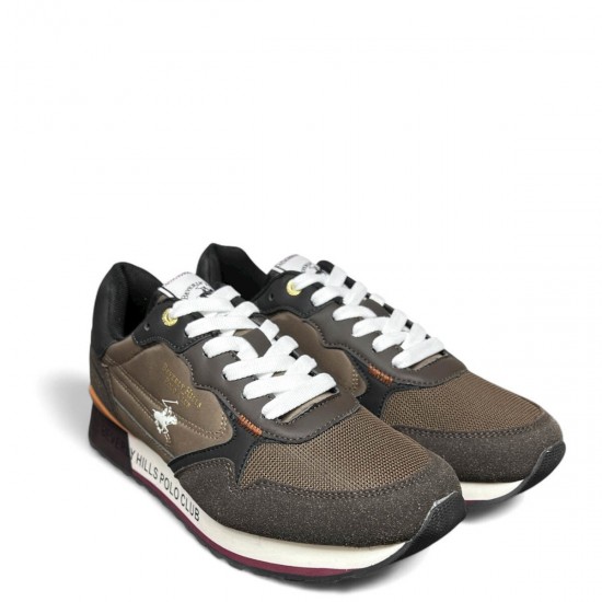 Beverly Hills Polo Club Ανδρικά Sneakers Καφέ BHM523105-0012 Beverly Hills Polo Club Ανδρικά Sneakers Καφέ BHM523105-0012
