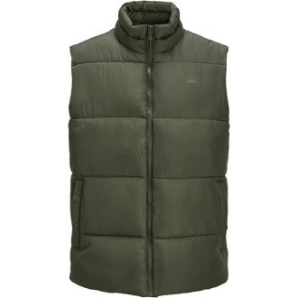 JJ REBEL by Jack & Jones Men's Jrebrebel Logo Body Warmer 12264633 forest night JJ REBEL by Jack & Jones Men's Jrebrebel Logo Body Warmer 12264633 forest night