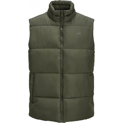 JJ REBEL by Jack & Jones Men's Jrebrebel Logo Body Warmer 12264633 forest night JJ REBEL by Jack & Jones Men's Jrebrebel Logo Body Warmer 12264633 forest night