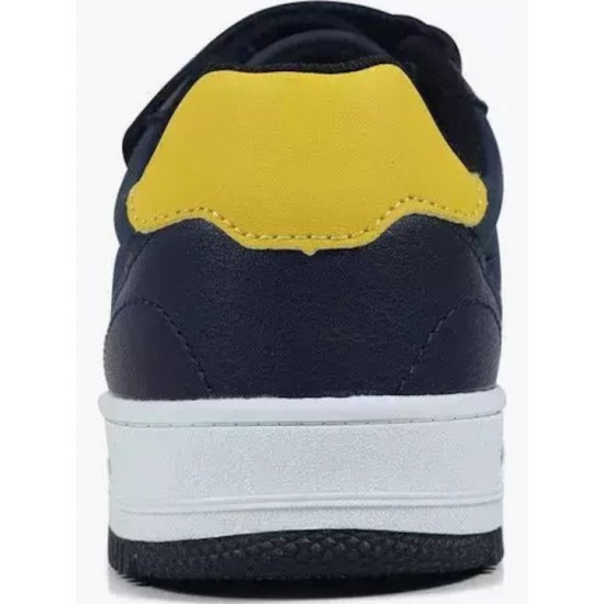 GAP Boys BOSTON III POP Sneakers with Hook and Loop gpk5217120923 - navy yellow GAP Boys BOSTON III POP Sneakers with Hook and Loop gpk5217120923 - navy yellow