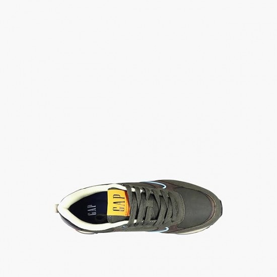 GAP Men RUN SPIRIT CITY Lace-Up Sneakers gpm5214290042 - olive