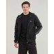 Lacoste Regular Fit Logo Stripe Zip Up Hoodie Ζακέτα με Κουκούλα και Φερμουάρ SH7457 00 031  NOIR