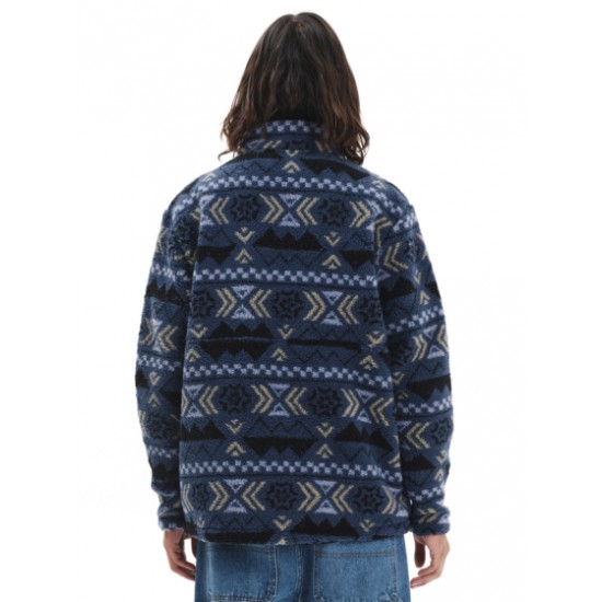 Emerson ΑΝΔΡΙΚΟ SHERPA FLEECE ΜΕ ΦΕΡΜΟΥΑΡ 252.em280.405 - pr548 blue Emerson ΑΝΔΡΙΚΟ SHERPA FLEECE ΜΕ ΦΕΡΜΟΥΑΡ 252.em280.405 - pr548 blue