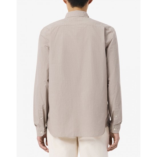 Lacoste ΠΟΥΚΑΜΙΣΟ ΜΜ SHIRT LS 3CH5621-7HI SandyBrown Lacoste ΠΟΥΚΑΜΙΣΟ ΜΜ SHIRT LS 3CH5621-7HI SandyBrown