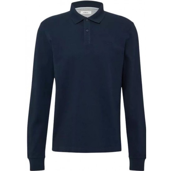 s.Oliver Polo Μπλούζα Μακρυμάνικη Navy 2170160 - 5978 s.Oliver Polo Μπλούζα Μακρυμάνικη Navy 2170160 - 5978