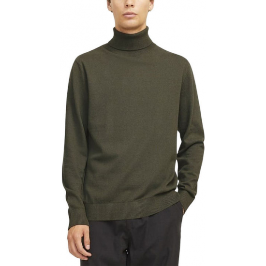 JJ REBEL by Jack & Jones ΑΝΔΡΙΚΟ ΠΛΕΚΤΟ ΖΙΒΑΓΚΟ ΛΑΔΙ 12268345-Forest Night JJ REBEL by Jack & Jones ΑΝΔΡΙΚΟ ΠΛΕΚΤΟ ΖΙΒΑΓΚΟ ΛΑΔΙ 12268345-Forest Night