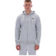Reebok Identity Small Logo Ζακέτα Light Grey Marl με Κουκούλα 100240559 - light grey marl Reebok Identity Small Logo Ζακέτα Light Grey Marl με Κουκούλα 100240559 - light grey marl